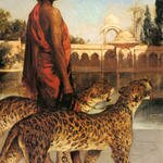 Constant_Benjamin_The_Palace_Guard_With_Two_Leopards