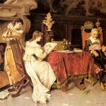 Cecchi_Adriano_The_Art_Lesson