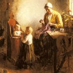 Hoog_Bernard_A_Family_In_An_Interior