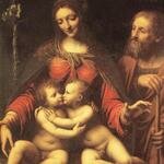 LUINI_Bernardino_Holy_Family_With_The_Infant_St_John