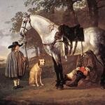 CUYP_Aelbert_Grey_Horse_In_A_Landscape