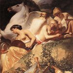 EVERDINGEN_Caesar_van_The_Four_Muses_With_Pegasus