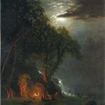 Bierstadt_Albert_Campfire_Site_Yosemite