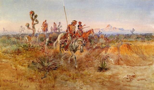 Russell_Charles_Marion_Navajo_Trackers