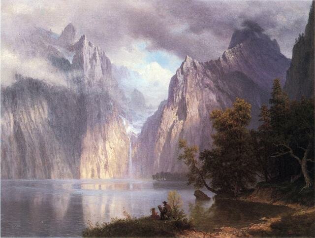 Bierstadt_Albert_Scene_in_the_Sierra_Nevada