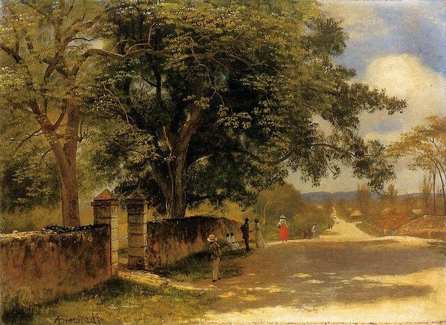 Bierstadt_Albert_Street_in_Nassau