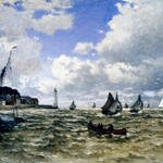 Monet_The_Seine_Estuary_At_Honfluer