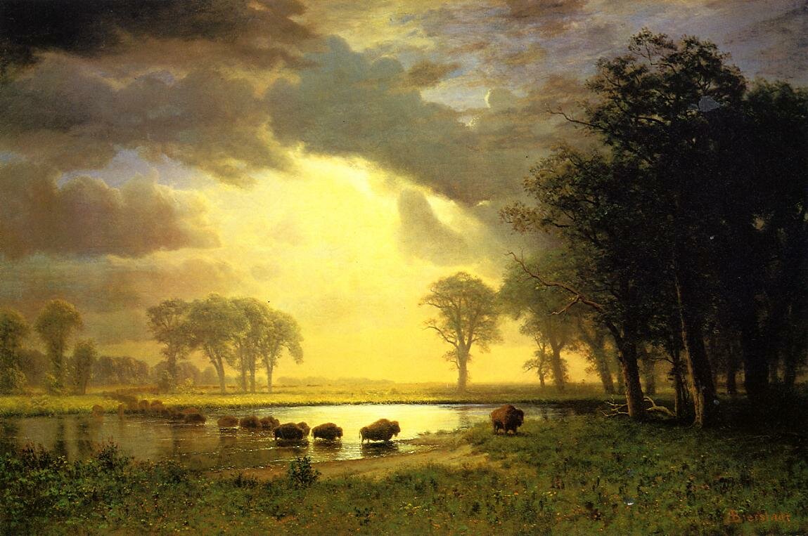 Bierstadt_Albert_The_Buffalo_Trail