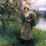 Knight_Daniel_Ridgway_Apple_Blossoms_in_Normandy