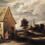 TENIERS_David_the_Younger_Village_Scene_1