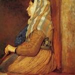 Degas_Edgar_A_Roman_Beggar_Woman