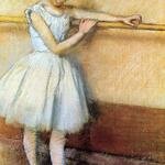 Degas_Edgar_Dancer_at_the_Barre_(Edgar_Degas_circa_1880)