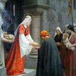 Leighton_Edward_Blair_Charity_of_St._Elizabeth_of_Hungary