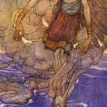 Dulac_Edmund_La_Decouverte_Par_Sinbad_Du_Genie