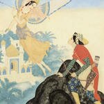 Dulac_Edmund_Peri_Banu_And_Prince_Achmed