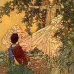 the_fairy_drew_back_the_branches_edmund_dulac