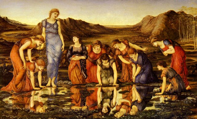 Burne_Jones_Sir_Edward_The_Mirror_Of_Venus