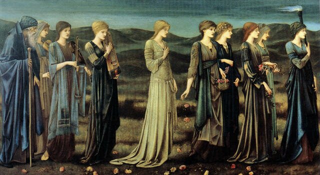 Burne_Jones_The_Wedding_of_Psyche_1895 1