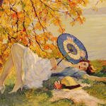 Woman_Reclining_by_a_Lake