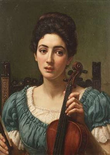 Poynter_Edward_John_Sir_TheViolinist1891lg