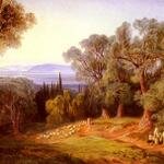 Lear_Edward_Corfu_And_The_Albanian_Mountains