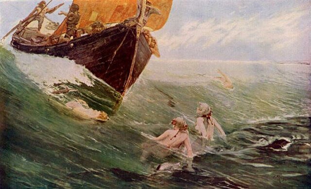 Hale_Edward_Matthew_The_Mermaid-s_Rock_1894