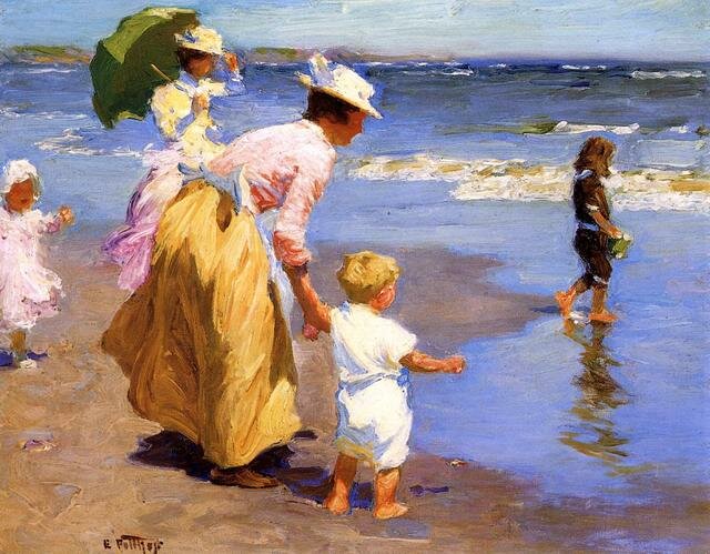 Pothast_Edward_At_the_Beach