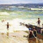 Pothast_Edward_Bathers_by_the_Shore