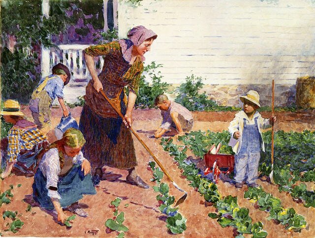 Pothast_Edward_In_the_Garden