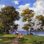 Pothast_Edward_Landscape_by_the_Shore_aka_The_Picnic