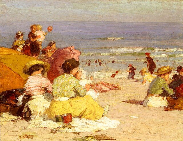 Potthast_Edward_Beach_Scene