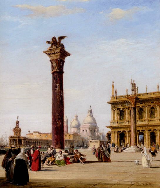 Pritchett_Edward_The_Piazetta_St_Marks_Venice