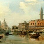 Pritchett_Edward_The_bacino_Venice_With_The_Dogana_The_salute_And_The_Doges_Palace