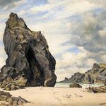 Cooke_Edward_William_Steeple_Rock_Kynance_Cove_Lizard_Cornwall_Low_Water