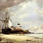 cooke_edward_William_The_Pier_And_bay_Of_St_Ives_Cornwall