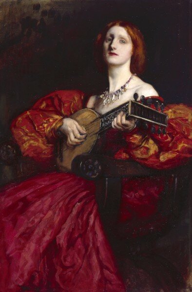 Abbey_Edwin_Austin_A_Lute_Player