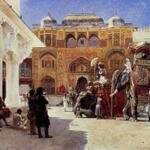 Weeks_Edwin_Arrival_Of_Prince_Humbert_The_Rajah_At_The_Palace_Of_Amber