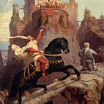 leutze_Emanuel_The_Knight_O