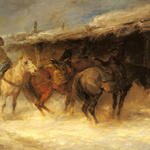 Schreyer_Adolf_Wallachian_Horseman_In_The_Snow