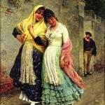 Blaas_Eugene_de_The_Flirtation