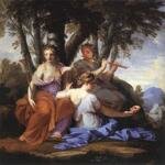 LE_SUEUR_Eustache_The_Muses_Clio_Euterpe_And_Thalia