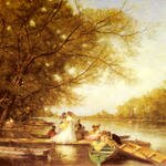 Heilbuth_Ferdinand_Boating_Party_On_The_Thames