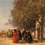 Heilbuth_Ferdinand_The_Greeting_In_The_Park