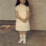 A_Portrait_of_a_Standing_Girl_in_White