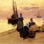 Legout_Gerard_Fernand_Marie_Eugene_Breton_Fisherwomen