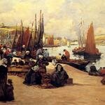 Legout_Gerard_Fernand_Sur_Les_Quais_Audierne