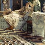 Alma_Tadema_Sir_Lawrence_From_An_Absent_One