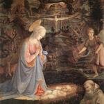 LIPPI_Fra_Filippo_Adoration_Of_The_Child_With_Saints_1463