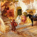 Bridgeman_Frederick_Arthur_A_Street_in_Algeria