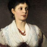 Max_Gabriel_von_A_portrait_of_a_woman_in_native_costume